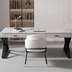 The Lounge Loft Möbel-Eleganter moderner Büroschreibtisch – Stilvolle Arbeitsplatzmöbel