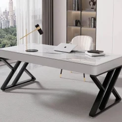 The Lounge Loft Möbel-Eleganter moderner Büroschreibtisch – Stilvolle Arbeitsplatzmöbel