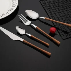 Cutlery Craft Küche & Esszimmer-Elegantes Edelstahl-Besteckset – Premium-Essbesteck