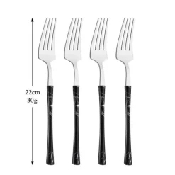 Cutlery Craft Küche & Esszimmer-Elegantes Edelstahl-Besteckset – Premium-Essbesteck