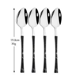 Cutlery Craft Küche & Esszimmer-Elegantes Edelstahl-Besteckset – Premium-Essbesteck