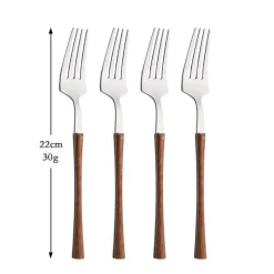 Cutlery Craft Küche & Esszimmer-Elegantes Edelstahl-Besteckset – Premium-Essbesteck