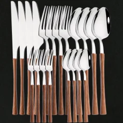 Cutlery Craft Küche & Esszimmer-Elegantes Edelstahl-Besteckset – Premium-Essbesteck