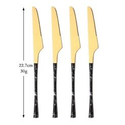 Cutlery Craft Küche & Esszimmer-Elegantes Edelstahl-Besteckset – Premium-Essbesteck