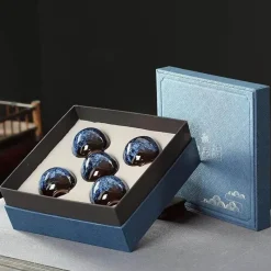 Plates u0026 More Küche & Esszimmer-Elegantes Kaffee- und Teetassen-Set aus Keramik – Essgeschirr in Geschenkbox