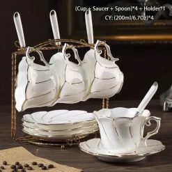 The Cozy Mug Küche & Esszimmer-Elegantes Kaffeeset - Di Banco Kaffeezubehör