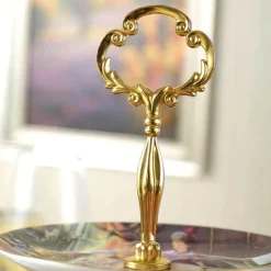 Feast u0026 Flair Küche & Esszimmer-Elegantes Obstteller-Set aus Bone China mit Tortenständer – Buffetgeschirr