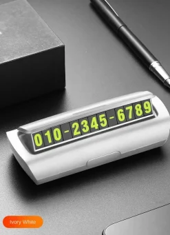 Wild u0026 Free Gear Autozubehör|Automobilindustrie-Elegantes Parknummernschild - Stilvolles Parkplatz-ID-Tag