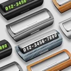 Wild u0026 Free Gear Autozubehör|Automobilindustrie-Elegantes Parknummernschild - Stilvolles Parkplatz-ID-Tag