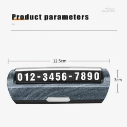 Wild u0026 Free Gear Autozubehör|Automobilindustrie-Elegantes Parknummernschild - Stilvolles Parkplatz-ID-Tag