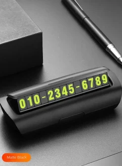 Wild u0026 Free Gear Autozubehör|Automobilindustrie-Elegantes Parknummernschild - Stilvolles Parkplatz-ID-Tag