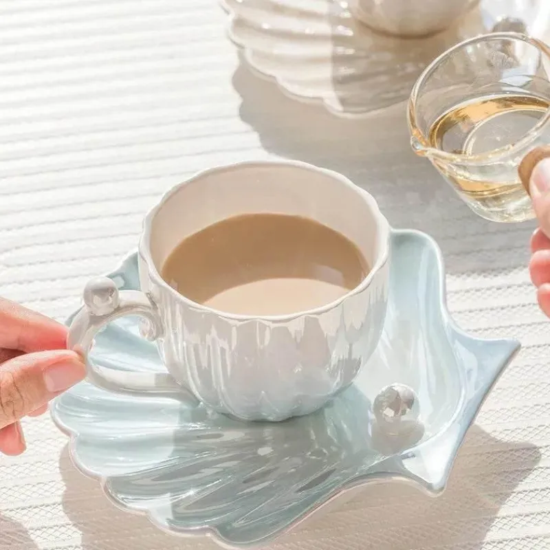 Plates u0026 More Küche & Esszimmer-Elegantes Porzellantassen-Set – Luxuriöses Kaffee- und Tee-Trinkgeschirr-Geschenk