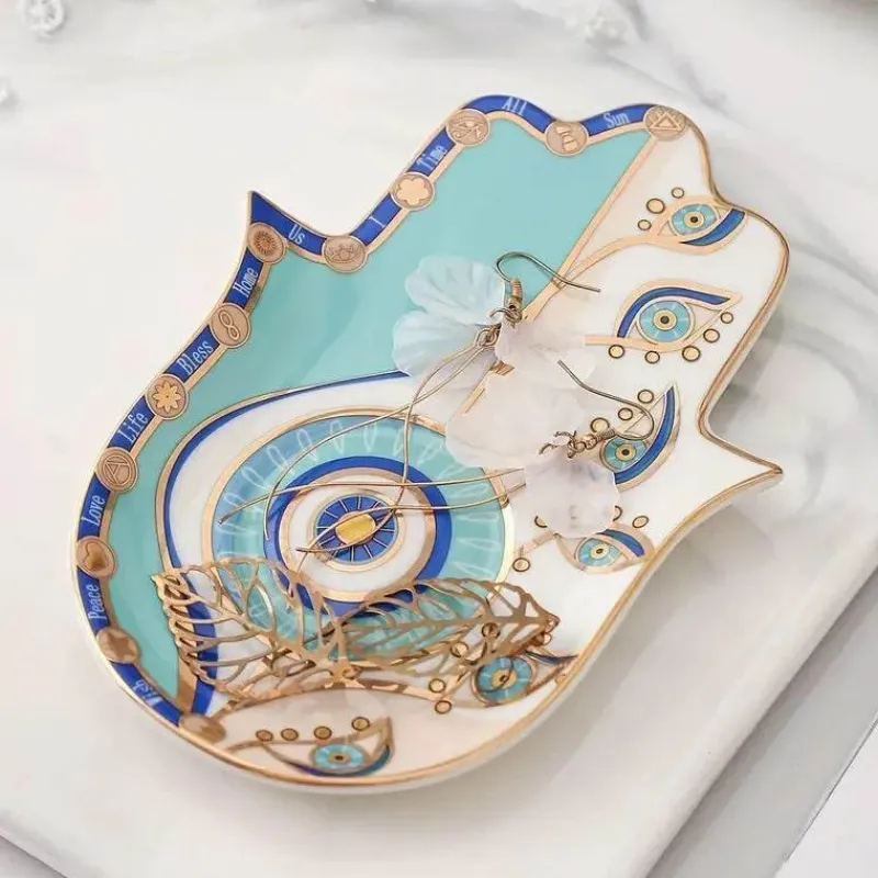 The Finishing Touch Wohndeko-Elegantes Schmucktablett - Aria Accessoires Organizer