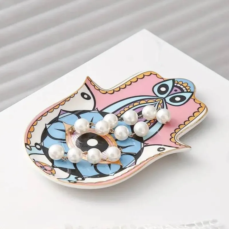 The Finishing Touch Wohndeko-Elegantes Schmucktablett - Aria Accessoires Organizer