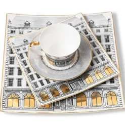 Feast u0026 Flair Küche & Esszimmer-Elegantes Schwanen-Geschirrset - Ess-Set für vier Personen