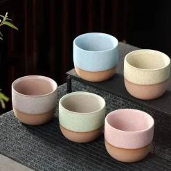 Plates u0026 More Küche & Esszimmer-Elegantes Teetassen-Set aus Keramik – Kiln Change Design Trinkgeschirr