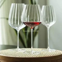 Plates u0026 More Küche & Esszimmer-Elegantes Weinkelch-Set aus Kristallglas – Luxuriöse Champagnergläser für Partys