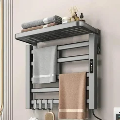 The Blissful Bath Badezimmer-Elektrisch beheizter Handtuchhalter - Intelligenter Organizer-Trockner