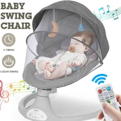 Kinder The Decor Haven Kinderwagen & Zubehör-Elektrische Babywippe - Schaukelstuhl für Kleinkinder