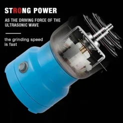 The Cozy Mug Küche & Esszimmer-Elektrische Mini-Kaffee- und Gewürzmühle – Kompakte Küchenmühle