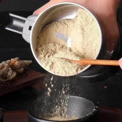 The Cozy Mug Küche & Esszimmer-Elektrische Mini-Kaffeemühle – Leistungsstarke Bohnenmühle