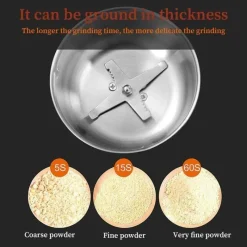 The Cozy Mug Küche & Esszimmer-Elektrische Mini-Kaffeemühle – Leistungsstarke Bohnenmühle