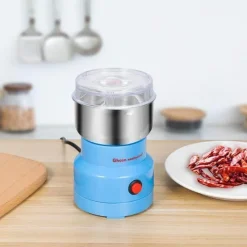 The Cozy Mug Küche & Esszimmer-Elektrische Mini-Kaffeemühle – Leistungsstarke Bohnenmühle