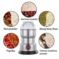 The Cozy Mug Küche & Esszimmer-Elektrische Mini-Kaffeemühle – Leistungsstarke Bohnenmühle