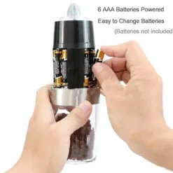 Tom Küche & Esszimmer-Elektrische Salz- und Pfeffermühle - Küchengewürzmühle