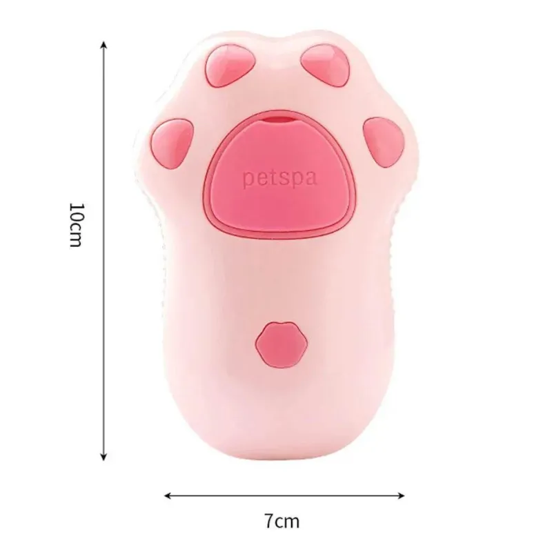 Furendo Haustierzubehör|Reinigungswerkzeuge Für Haustiere-Elektrische Tierbürste – 3-in-1-Pflegewerkzeug mit Dampfgarer