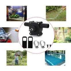Roam Ready Heimwerkzeuge|Outdoor & Garten-Elektrische Wassertransferpumpe - Hochleistungs-Bohrwerkzeug