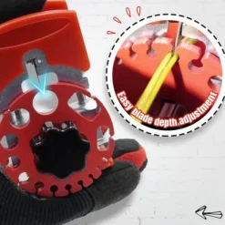 Cozy Living Heimwerkzeuge-Elektrischer Abisolierer – Schnelles Handwerkzeug zum effizienten Abisolieren von Drähten