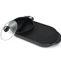 Adventure Basecamp Camping Im Freien|Outdoor-Artikel-Elektrischer Grill-Hotpot - Antihaft-Grillherd