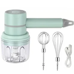 The Culinary Kit Küche & Esszimmer-Elektrischer Handaufschäumer - 2-in-1 Milchmixer Schneebesen