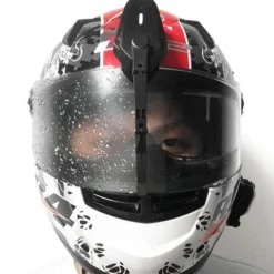 Wild u0026 Free Gear Autozubehör|Automobilindustrie-Elektrischer Helmwischer für Motorrad - Clear Vision Zubehör