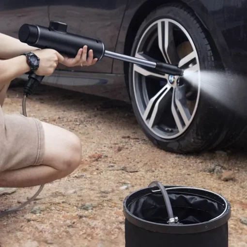 Wild u0026 Free Gear Autopflege|Autozubehör-Elektrischer Hochdruck-Autoreiniger – Leistungsstarker Sprühreiniger