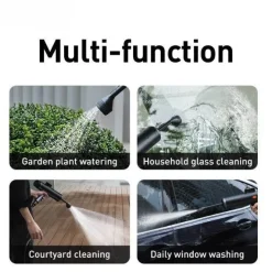 Wild u0026 Free Gear Autopflege|Autozubehör-Elektrischer Hochdruck-Autoreiniger – Leistungsstarker Sprühreiniger