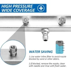 Roam Ready Outdoor-Gadgets|Heimwerkzeuge-Elektrischer Hochdruck-Wasserbesen – Leistungsstarkes Reinigungsgerät für den Außenbereich