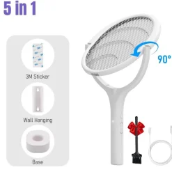 Trail u0026 Beyond Camping-Werkzeuge|Camping Im Freien-Elektrischer 6-in-1-Mückenvernichter – drehbare Insektenfalle