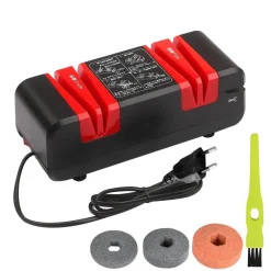 The Culinary Kit Küche & Esszimmer-Elektrischer Messerschärfer – Professionelles Küchenwerkzeug für präzise Schneidkantenpflege