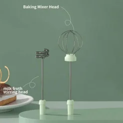 Tom Küche & Esszimmer-Elektrischer Milchaufschäumer – Schaumbereiter mit 3 Geschwindigkeiten für perfekte Kaffee-Lattes und Cappuccinos