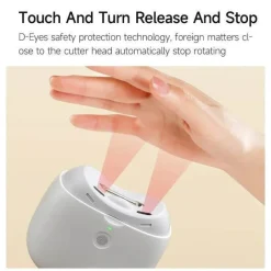 PureGlow Männerpflege|Frauenpflege-Elektrischer Nageltrimmer – Automatisches Präzisionspflegewerkzeug