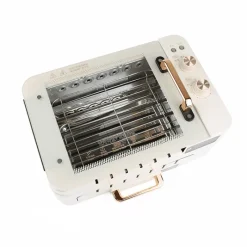 Adventure Basecamp Camping Im Freien|Küche & Esszimmer-Elektrischer rotierender rauchfreier Grillofen