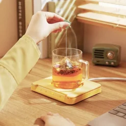 The Cozy Mug Küche & Esszimmer-Elektrischer Tassenwärmer – Mini-Kaffeewärmer für den Schreibtisch