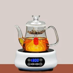 The Cozy Mug Küche & Esszimmer-Elektrischer Teekocher - Multifunktionaler Heizplattenwärmer