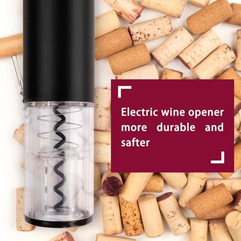 The Culinary Kit Küche & Esszimmer-Elektrischer Weinöffner - Eleganter automatischer Korkenzieher