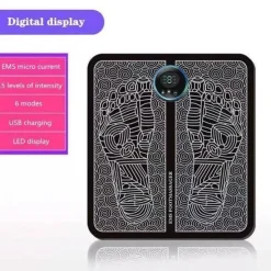 The Relaxation Nook Gesundheits-Gadgets|Gesundheits- Und Entspannungstools-Elektrisches Fußmassagegerät – Intelligentes USB-Pulstherapie-Relaxgerät