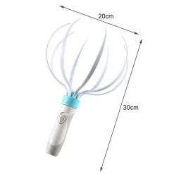 The Relaxation Nook Massageprodukte|Gesundheits- Und Entspannungstools-Elektrisches Kopfhautmassagegerät – Oktopus-Design zum Stressabbau und zur Entspannung