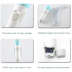 The Relaxation Nook Massageprodukte|Gesundheits- Und Entspannungstools-Elektrisches Kopfhautmassagegerät – Oktopus-Design zum Stressabbau und zur Entspannung