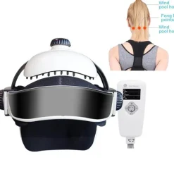 The Relaxation Nook Gesundheits-Gadgets|Gesundheits- Und Entspannungstools-Elektrisches Kopfmassagegerät – Entspannendes Kopfhautmassagegerät zur Stresslinderung